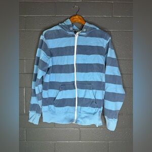 Unionbay - Blue Striped Women’s Hoodie Sweater